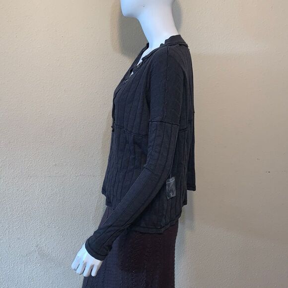 Free People In The Mix Knit Top Size Small - Picture 5 of 12